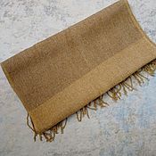Аксессуары handmade. Livemaster - original item Scarves: Handmade Woven Scarf linen silk. Handmade.