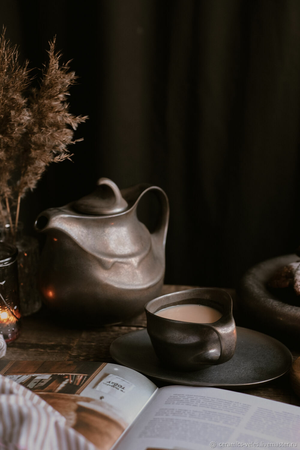 GRADE 2 Teapot 1200 ml series Bronze Normans, Teapots & Kettles, Kirov,  Фото №1