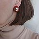 Earrings vintage: Clips, bakelite. Vintage earrings. golant. My Livemaster. Фото №5
