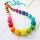 "От сглаза" слингобусы. Слингобусы. Грызунки Слингобусы Baby Baubles. Ярмарка Мастеров.  Фото №6