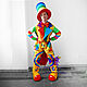 Rainbow-Clown. Scenic suit/Cosplay/Carnival costume, Suits, Vladivostok,  Фото №1