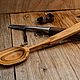 Деревянные ложки ручной работы. Ложки. Щепки и стружки. Интернет-магазин Ярмарка Мастеров.  Фото №2