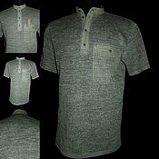 Одежда handmade. Livemaster - original item 100% linen Shirt 
