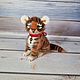  Тигр, тигренок из шерсти, Войлочная игрушка, Новосибирск,  Фото №1