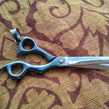 Украшения ручной работы. Ярмарка Мастеров - ручная работа Подвеска "Ножницы". Handmade.