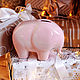 Ceramic piggy Bank 'Elephant'. Figurines. Hill & Mill. Online shopping on My Livemaster.  Фото №2