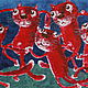 Order Dance of the red cats watercolor work. Greetings To You,Dmitry Trubin (Trubin). Livemaster. . Pictures Фото №3