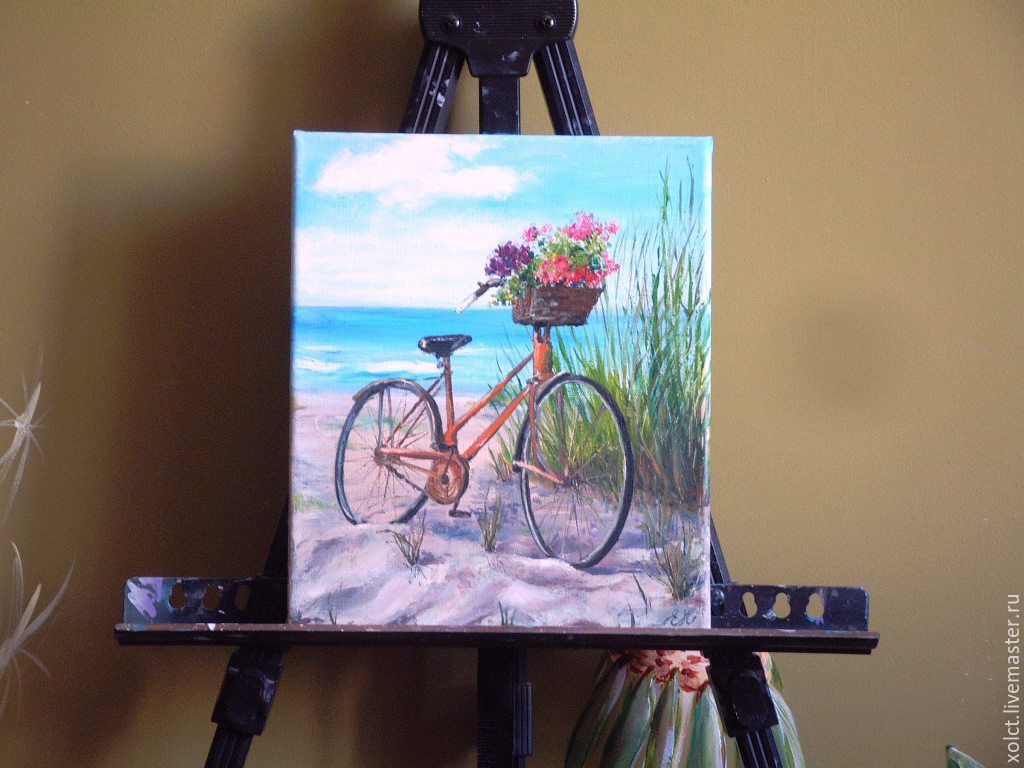 Картинки по запросу велосипед картина