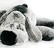 Big dog from natural fur, Stuffed Toys, Moscow,  Фото №1