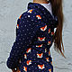 Стильное платье для девочки " Лисички". . TrendyKnittingBaby ( Таисия). Интернет-магазин Ярмарка Мастеров.  Фото №2