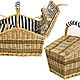 Order Artaban Picnic Basket (for 4 persons). H-Present more, than a gift!. Livemaster. . Picnic baskets Фото №3