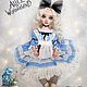 Alice in Wonderland Alice Doll handmade Doll made of plastic, Dolls, Nizhny Novgorod,  Фото №1