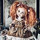 LYDIA. Author's textile doll collectible. Dolls. AlbinaDolls. My Livemaster. Фото №5