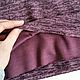 SOLID knit Jersey - PLUM. Fabric. Ya-shveya. Online shopping on My Livemaster.  Фото №2