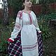 Traditional shirt with embroidery. Suits. MARUSYA-KUZBASS (Marusya-Kuzbass). Online shopping on My Livemaster.  Фото №2