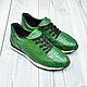 Sneakers made of genuine crocodile leather, handmade. Sneakers. SHOES&BAGS. Online shopping on My Livemaster.  Фото №2