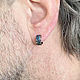 Order Titanium Zipper Earring: Titanium. Jewelry Laboratory Alter Ego. Livemaster. . Single earring Фото №3