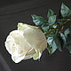 Интерьерная роза Вендела из фоамирана, Цветы, Омск,  Фото №1