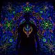 Glow in the dark painting-mandala of the Cosmic Temple, Design, Moscow,  Фото №1