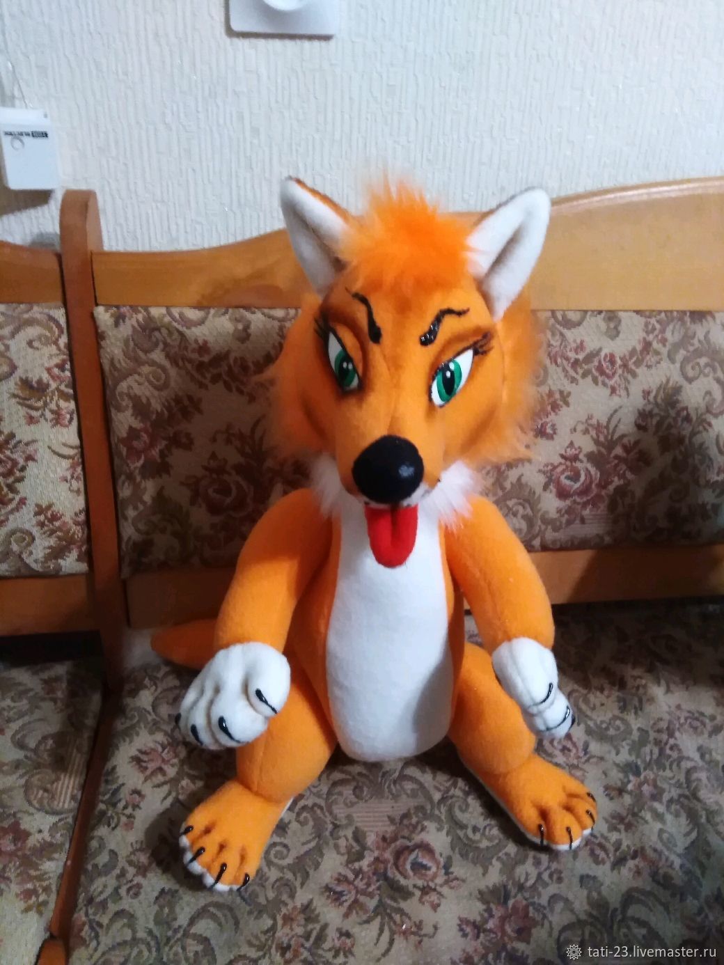 Лиса. Планшетная кукла на заказ в интернет-магазине Ярмарка Мастеров по ...