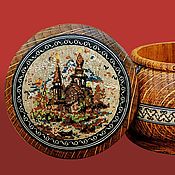 Для дома и интерьера handmade. Livemaster - original item Unique wooden box Tunbridge ware nlaid wooden mosaic Sorrento ware. Handmade.