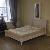 Для дома и интерьера handmade. Livemaster - original item bed made of solid beech wood with a lifting mechanism. Handmade.