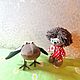 Домовенок Кузя, ворона и ежкин кот. Куклы и пупсы. Volgastoys. Интернет-магазин Ярмарка Мастеров.  Фото №2