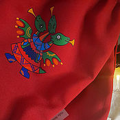 Подарки к праздникам ручной работы. Ярмарка Мастеров - ручная работа El Año Del Dragón: Bolsa de regalo de Navidad 32h22 cm. Handmade.