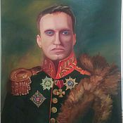 Картины и панно handmade. Livemaster - original item Painting portrait of Alexei Navalny. Handmade.
