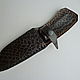 The genuine leather sheath. Knives. Morozov. My Livemaster. Фото №4