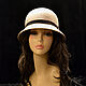 Hat 'Beige'. Hats1. Novozhilova Hats. Online shopping on My Livemaster.  Фото №2