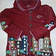 Jacket made of wool 'Kotofey and cities 2.2', Outerwear Jackets, Temryuk,  Фото №1