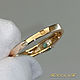 Ring 'Light style' gold 9K (375 proof), emerald. VIDEO. Rings. MaksimJewelryStudio. My Livemaster. Фото №4