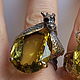 Exclusive ring 'Keeper of Fortune,' NAT. citrine, Rings, Voronezh,  Фото №1