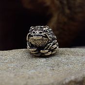 Украшения handmade. Livemaster - original item Money Frog charm (bronze). Handmade.
