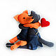 Order Knitted toys-hugs. GALAtoys. Livemaster. . Christmas decorations Фото №3
