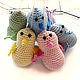 Order Easter birds knitted 6 pieces 7 cm. BarminaStudio (Marina)/Crochet (barmar). Livemaster. . Easter souvenirs Фото №3
