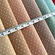 Хлопок Горошек 40х45см, 10 расцветок. Ткани. Lavka Home&Cotton. Интернет-магазин Ярмарка Мастеров.  Фото №2