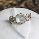 White gold ring with moonstone 'Tenere', Rings, Moscow,  Фото №1