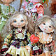 Gift set of handmade dolls 'Friendly company'. Dolls. khobbi (01anna-dolls). Online shopping on My Livemaster.  Фото №2