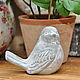 Figurine of a Bird made of concrete Provence Vintage home and garden, Figurines, Azov,  Фото №1