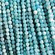 Амазонит натуральный огранка 4 мм (нить). Бусины. Divine Gems. Ярмарка Мастеров.  Фото №4
