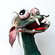 Monster puppet, Monster Doll Glove toy. Puppet show. AnzhWoolToy (AnzhelikaK). My Livemaster. Фото №4