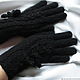 Sleeves black gloves,extra long gloves black. Gloves. Irina-snudy,hoods,gloves (gorodmasterov). Online shopping on My Livemaster.  Фото №2