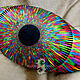 Подушка декоративная «Third Eye» флуоресцентная. Подушки. Fluor.Space. Ярмарка Мастеров.  Фото №5