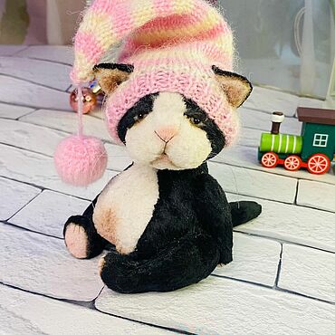 Куклы и игрушки ручной работы. Ярмарка Мастеров - ручная работа Кот Тедди. Handmade.