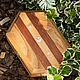 Caja de joyería con incrustaciones De diamante de roble, Box, Vsevolozhsk,  Фото №1