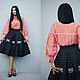 Elegant skirt with hand embroidery, full skirt. Skirts. KVITKA. Online shopping on My Livemaster.  Фото №2
