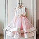 Нарядное розовое платье для девочки с сумочкой, Платье, Санкт-Петербург,  Фото №1