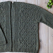 Womens sweater-lopapeysa Catnip, hand knitted